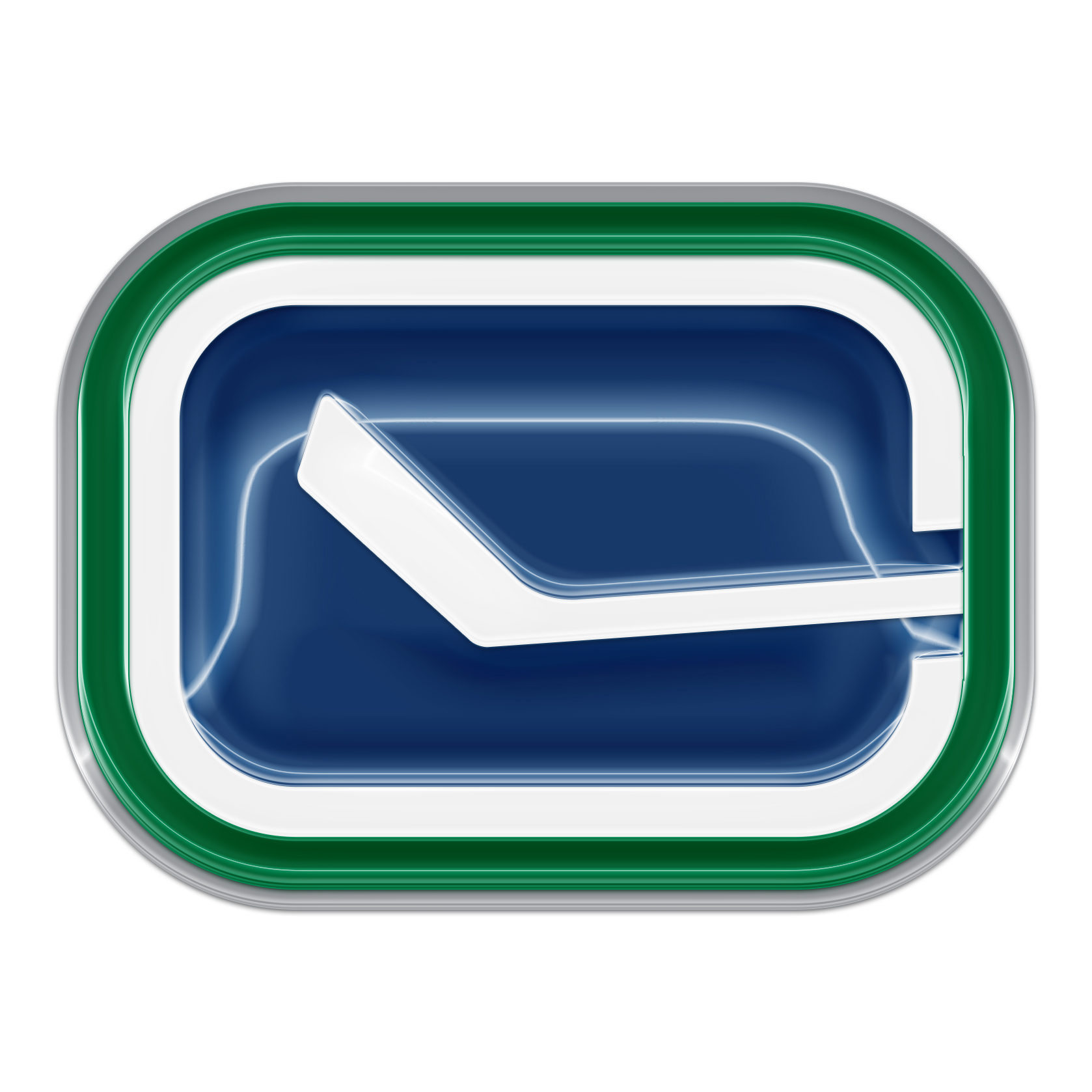 Vancouver Canucks Crystal Logo iron on paper